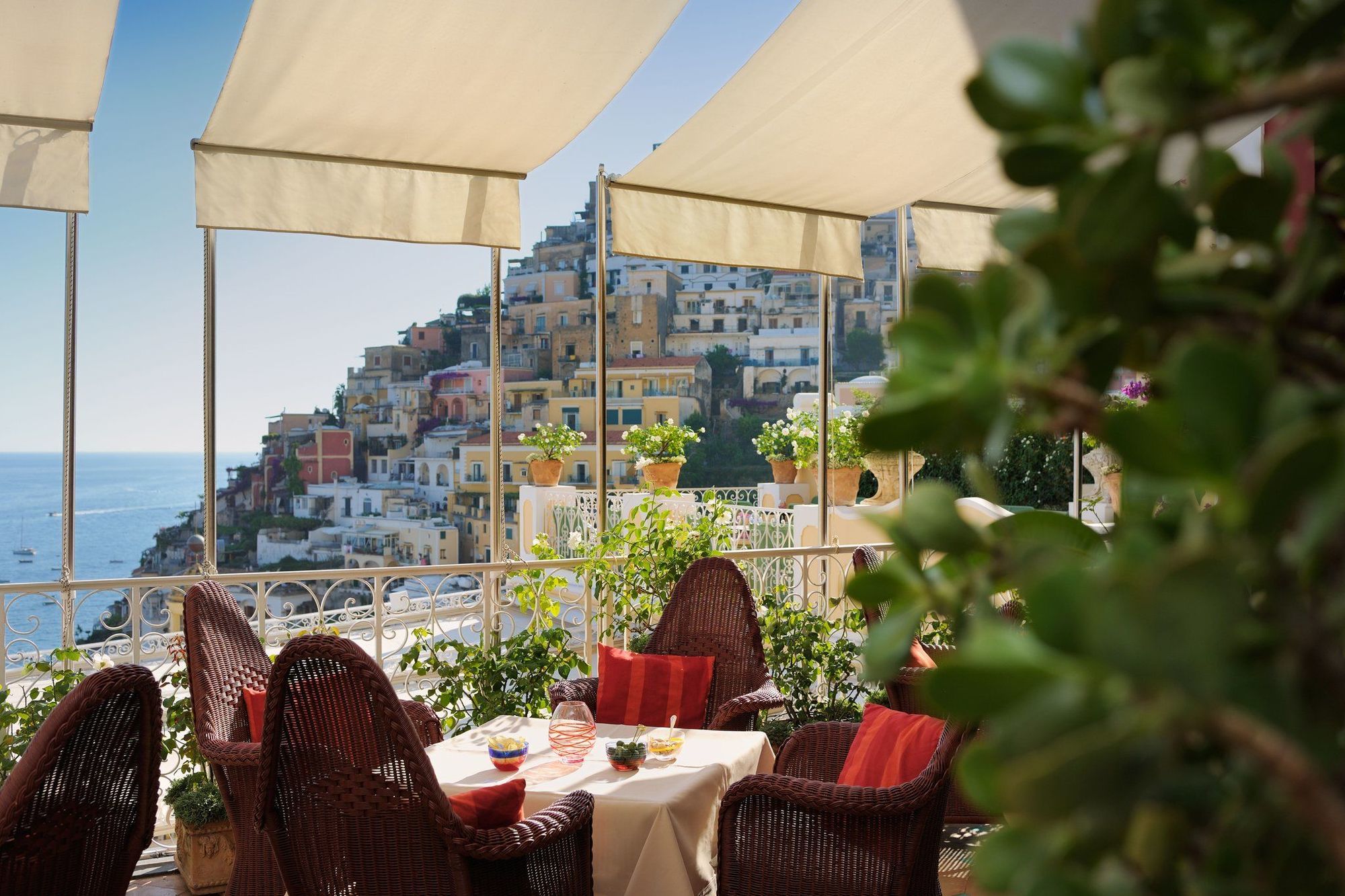 Le Sirenuse Hotel Positano Restoran gambar
